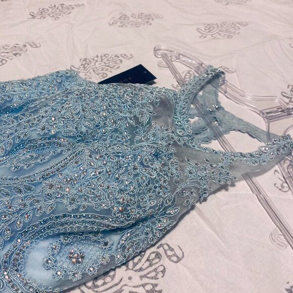 Light Blue FORYOUDRESS - Picture 4 of 4